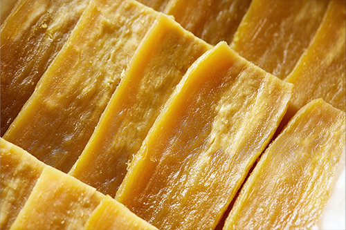 平干しのアップ